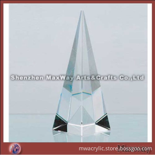 Transparent pyramid Promotional Souvenir